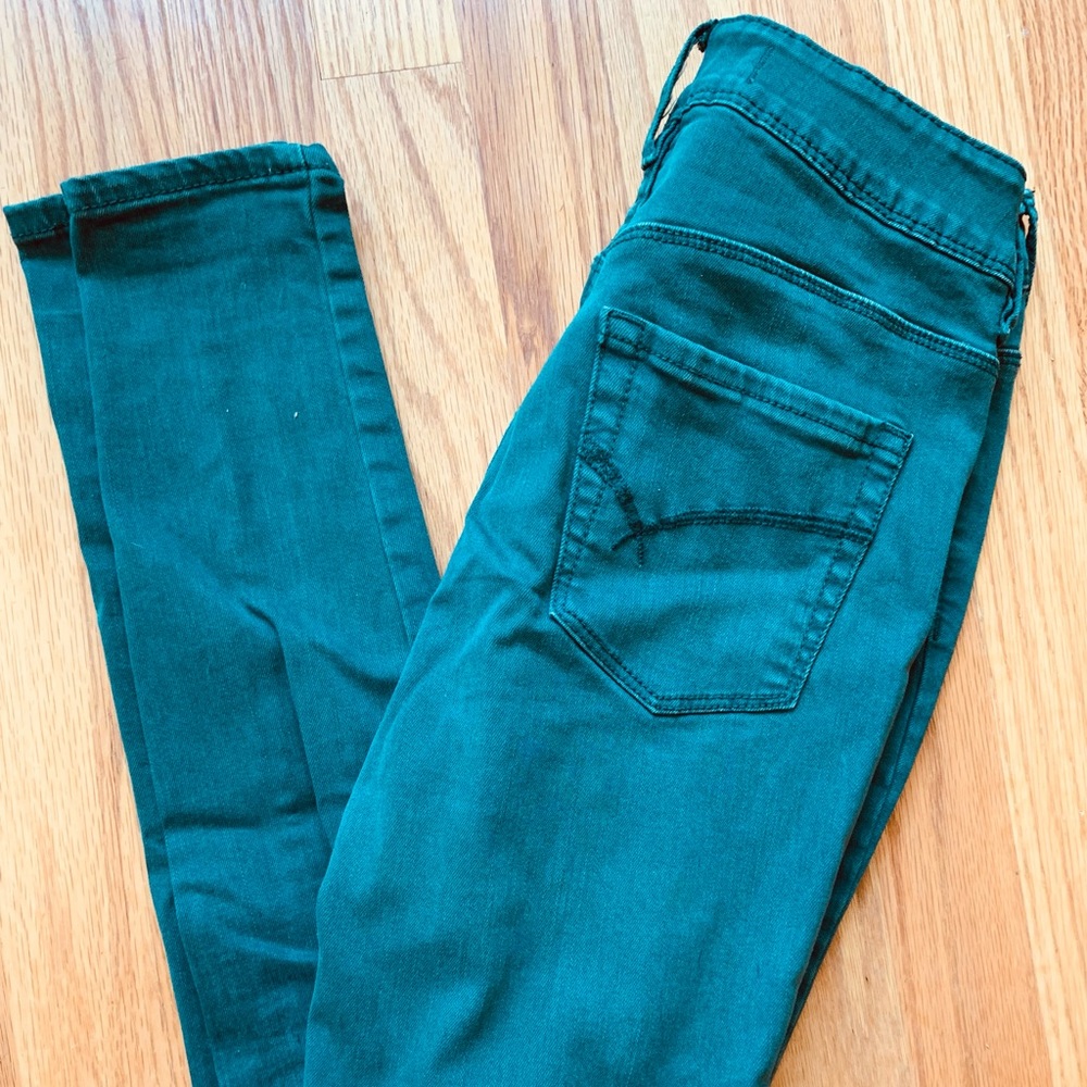 Bullhead Skinny Jeans Teal